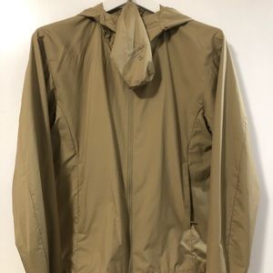 Men’s pocketable UV Parka (Pouch included) XS: Beige